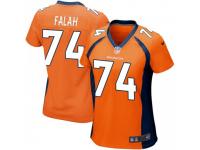 Game Women's Nico Falah Denver Broncos Nike Team Color Jersey - Orange