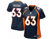 Game Women's Ryan Crozier Denver Broncos Nike Alternate Jersey - Navy Blue