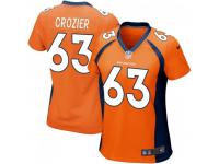 Game Women's Ryan Crozier Denver Broncos Nike Team Color Jersey - Orange