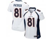 Game Women's Tim Patrick Denver Broncos Nike Jersey - White