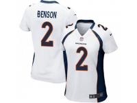 Game Women's Trinity Benson Denver Broncos Nike Jersey - White