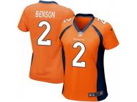 Game Women's Trinity Benson Denver Broncos Nike Team Color Jersey - Orange