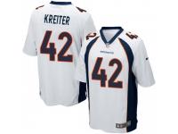 Game Youth Casey Kreiter Denver Broncos Nike Jersey - White