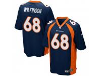 Game Youth Elijah Wilkinson Denver Broncos Nike Alternate Jersey - Navy Blue