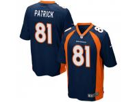 Game Youth Tim Patrick Denver Broncos Nike Alternate Jersey - Navy Blue