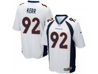 Game Youth Zach Kerr Denver Broncos Nike Jersey - White