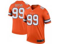 Legend Vapor Untouchable Men's Adam Gotsis Denver Broncos Nike Color Rush Jersey - Orange