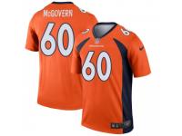 Legend Vapor Untouchable Men's Connor McGovern Denver Broncos Nike Jersey - Orange