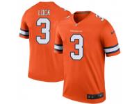 Legend Vapor Untouchable Men's Drew Lock Denver Broncos Nike Color Rush Jersey - Orange