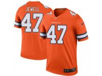 Legend Vapor Untouchable Men's Josey Jewell Denver Broncos Nike Color Rush Jersey - Orange