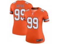 Legend Vapor Untouchable Women's Adam Gotsis Denver Broncos Nike Color Rush Jersey - Orange