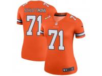 Legend Vapor Untouchable Women's Austin Schlottmann Denver Broncos Nike Color Rush Jersey - Orange