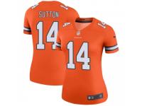 Legend Vapor Untouchable Women's Courtland Sutton Denver Broncos Nike Color Rush Jersey - Orange