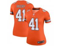 Legend Vapor Untouchable Women's De'Vante Bausby Denver Broncos Nike Color Rush Jersey - Orange