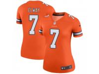 Legend Vapor Untouchable Women's John Elway Denver Broncos Nike Color Rush Jersey - Orange