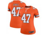 Legend Vapor Untouchable Women's Josey Jewell Denver Broncos Nike Color Rush Jersey - Orange