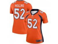 Legend Vapor Untouchable Women's Justin Hollins Denver Broncos Nike Jersey - Orange