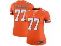 Legend Vapor Untouchable Women's Karl Mecklenburg Denver Broncos Nike Color Rush Jersey - Orange