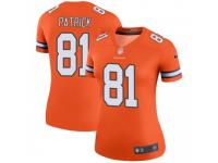 Legend Vapor Untouchable Women's Tim Patrick Denver Broncos Nike Color Rush Jersey - Orange