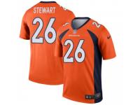 Legend Vapor Untouchable Youth Darian Stewart Denver Broncos Nike Jersey - Orange