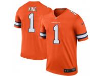 Legend Vapor Untouchable Youth Marquette King Denver Broncos Nike Color Rush Jersey - Orange