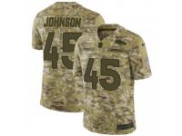 Limited Men's Alexander Johnson Denver Broncos Nike 2018 Salute to Service Jersey - Camo