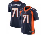 Limited Men's Austin Schlottmann Denver Broncos Nike Vapor Untouchable Jersey - Navy