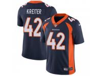 Limited Men's Casey Kreiter Denver Broncos Nike Vapor Untouchable Jersey - Navy