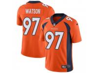 Limited Men's Dekoda Watson Denver Broncos Nike Team Color Vapor Untouchable Jersey - Orange