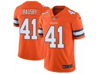 Limited Men's De'Vante Bausby Denver Broncos Nike Color Rush Vapor Untouchable Jersey - Orange