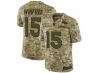 Limited Men's Juwann Winfree Denver Broncos Nike 2018 Salute to Service Jersey - Camo