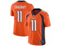 Limited Men's River Cracraft Denver Broncos Nike Team Color Vapor Untouchable Jersey - Orange