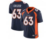 Limited Men's Ryan Crozier Denver Broncos Nike Vapor Untouchable Jersey - Navy