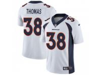 Limited Men's Shamarko Thomas Denver Broncos Nike Vapor Untouchable Jersey - White