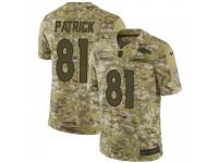 Limited Men's Tim Patrick Denver Broncos Nike 2018 Salute to Service Jersey - Camo