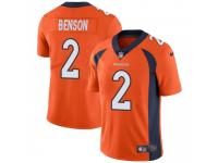 Limited Men's Trinity Benson Denver Broncos Nike Team Color Vapor Untouchable Jersey - Orange