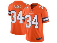 Limited Men's Will Parks Denver Broncos Nike Color Rush Vapor Untouchable Jersey - Orange