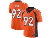 Limited Men's Zach Kerr Denver Broncos Nike Team Color Vapor Untouchable Jersey - Orange