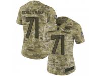 Limited Women's Austin Schlottmann Denver Broncos Nike 2018 Salute to Service Jersey - Camo