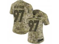 Limited Women's Dekoda Watson Denver Broncos Nike 2018 Salute to Service Jersey - Camo