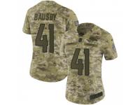 Limited Women's De'Vante Bausby Denver Broncos Nike 2018 Salute to Service Jersey - Camo