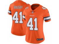 Limited Women's De'Vante Bausby Denver Broncos Nike Color Rush Vapor Untouchable Jersey - Orange