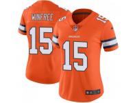 Limited Women's Juwann Winfree Denver Broncos Nike Color Rush Vapor Untouchable Jersey - Orange