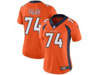 Limited Women's Nico Falah Denver Broncos Nike Team Color Vapor Untouchable Jersey - Orange