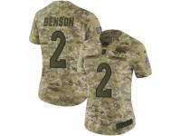 Limited Women's Trinity Benson Denver Broncos Nike 2018 Salute to Service Jersey - Camo