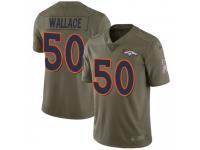 Limited Youth Aaron Wallace Denver Broncos Nike 2017 Salute to Service Jersey - Green