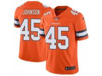 Limited Youth Alexander Johnson Denver Broncos Nike Color Rush Vapor Untouchable Jersey - Orange