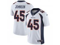 Limited Youth Alexander Johnson Denver Broncos Nike Vapor Untouchable Jersey - White