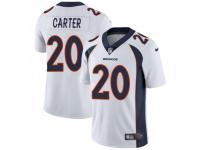 Limited Youth Jamal Carter Denver Broncos Nike Vapor Untouchable Jersey - White