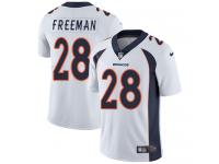 Limited Youth Royce Freeman White Road Jersey NFL Nike Denver Broncos #28 Vapor Untouchable